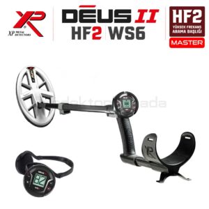 Deus 2 Dedektör – 24x13cm HF2 Başlık, WS6 Master